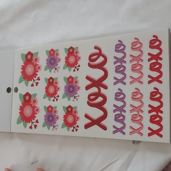 CARDMAKING sticker book includes special treatments used - Picture 1 of 17